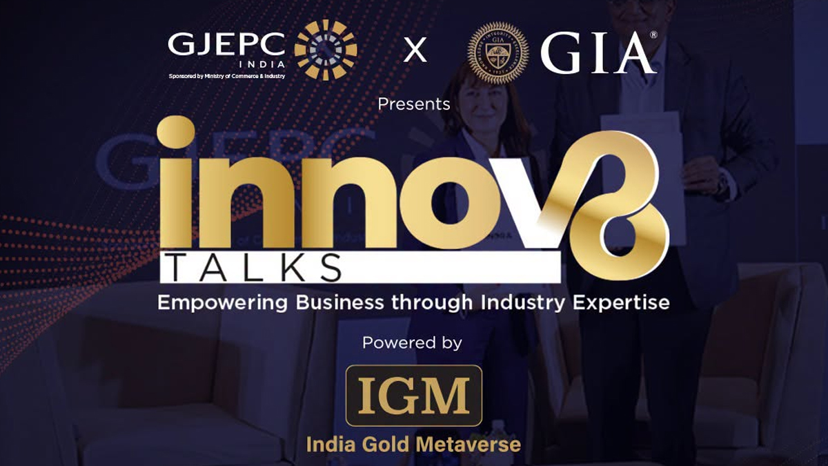 Innov8 Talks at IIJS Premiere 2026 - 5 Days, 2 Venues, 34 Iconic Sessions. Empowering Business through Industry Expertise. Supported by GJEPC India and GIA.