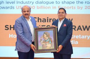 Commerce Secretary Shri Rajesh Agrawal at GJEPC Chintan Shivir on the 2040 gems and jewellery export roadmap.