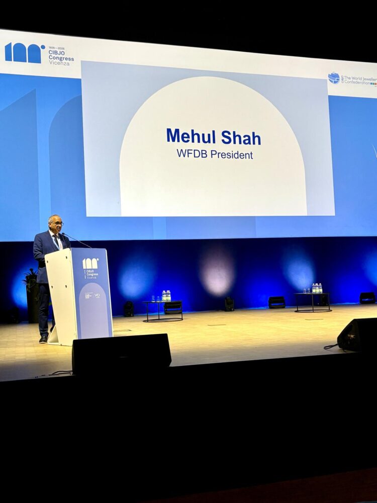 WFDB President Mehul Shah Backs CIBJO’s ‘Synthetic Diamonds’ Terminology at Centenary Celebration