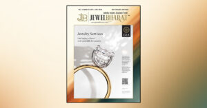 JewelBharat October–November 2026 digital magazine cover featuring GIA Jewelry Services